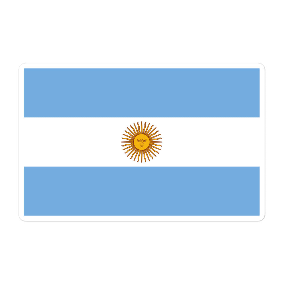 מדבקה דגל ארגנטינה
