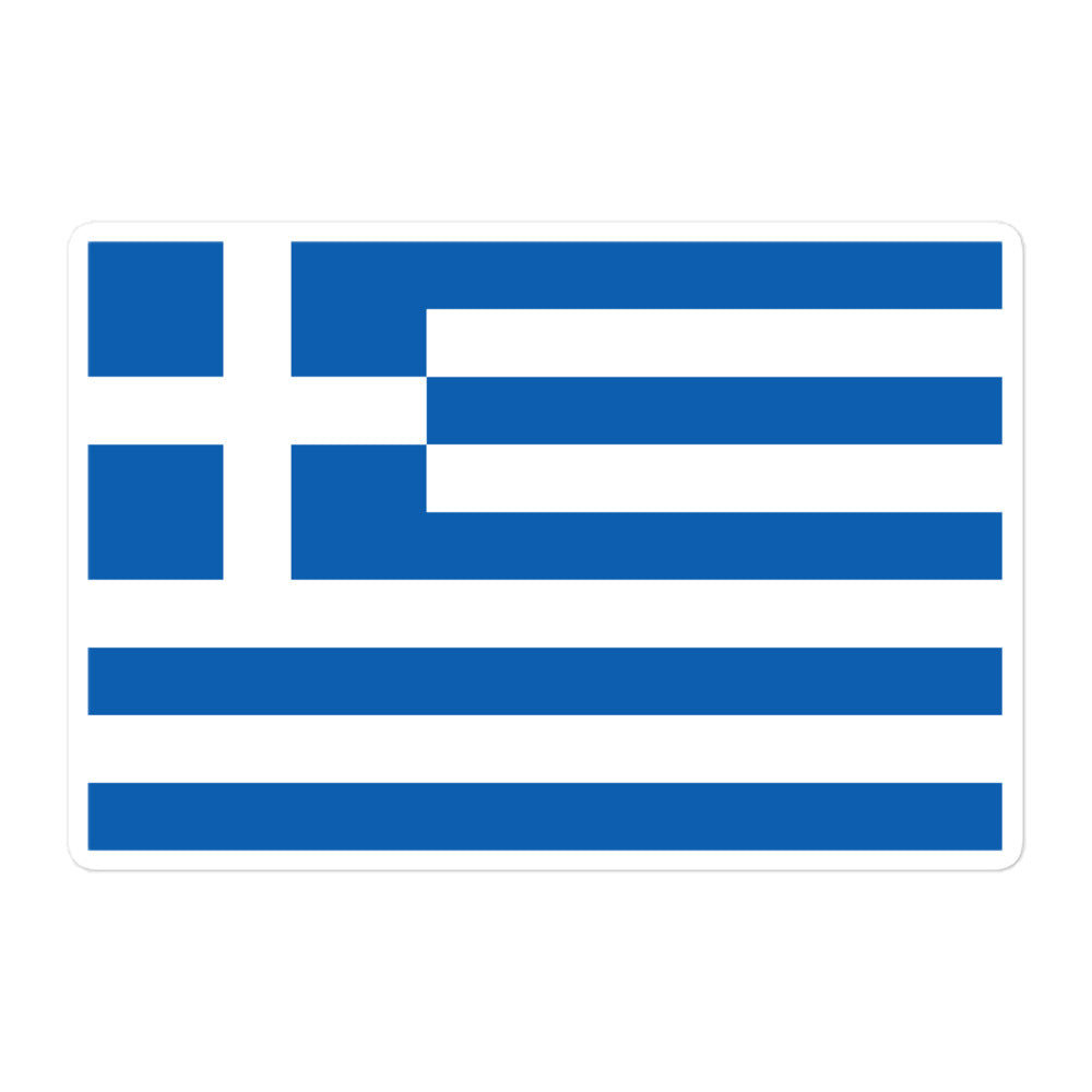 מדבקה דגל יוון