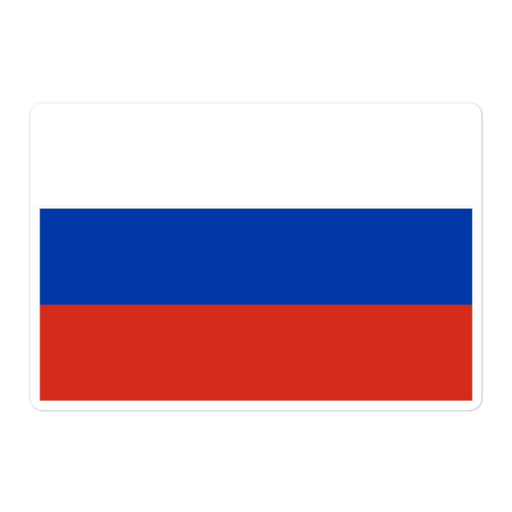 מדבקה דגל רוסיה