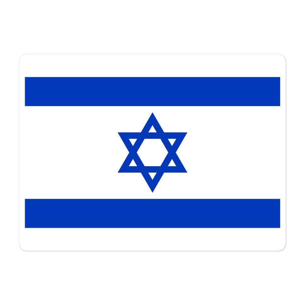 מדבקה דגל ישראל קלאסי