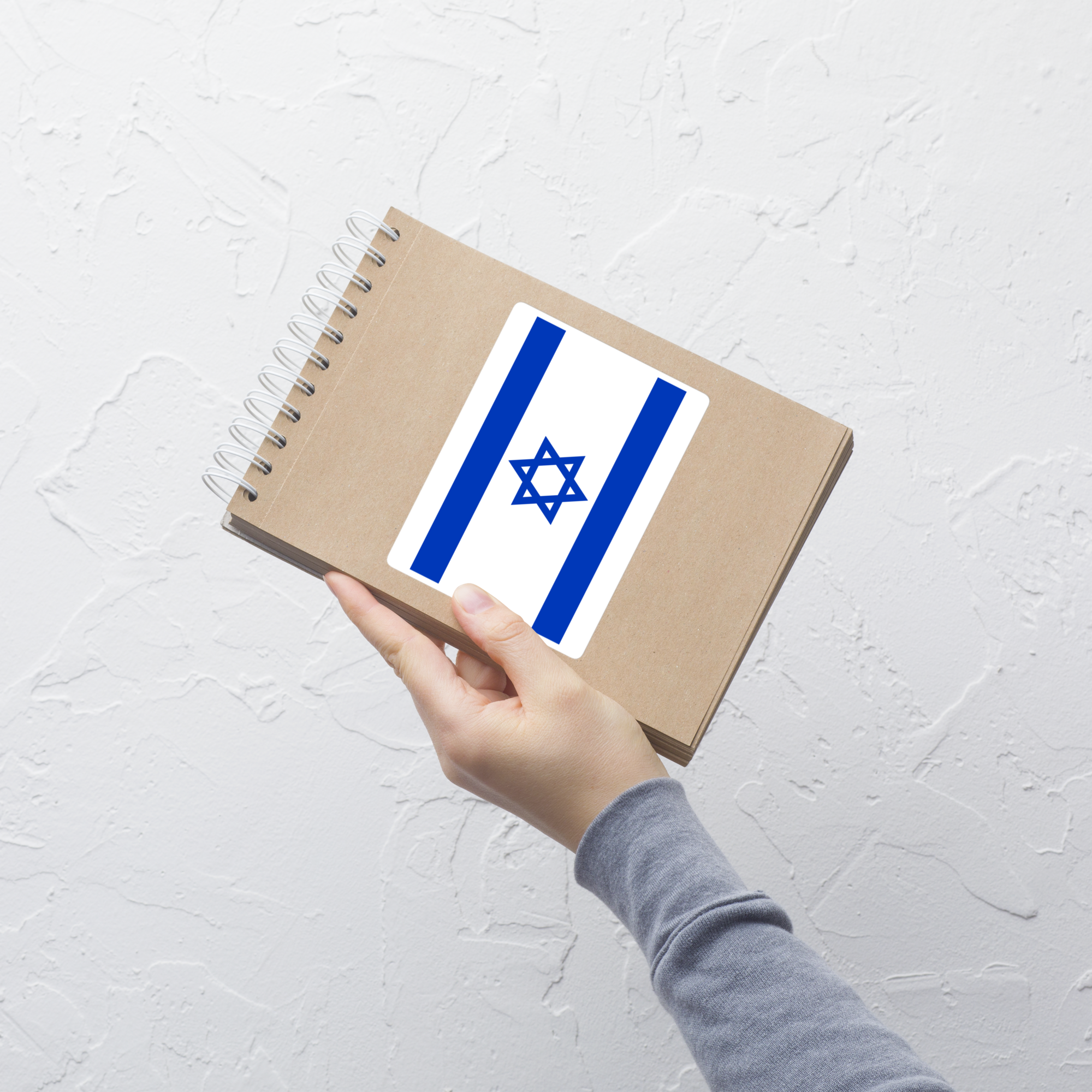 מדבקה דגל ישראל קלאסי