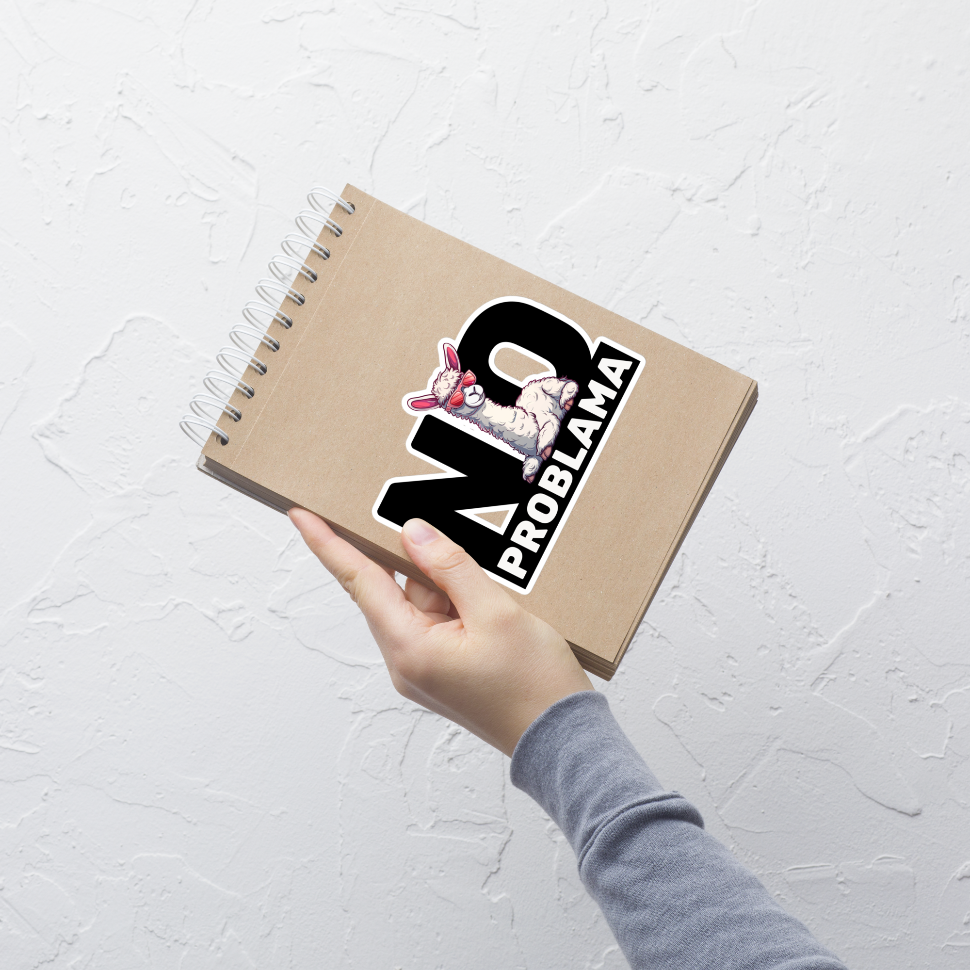 מדבקה לאמה NO PROBLAMA