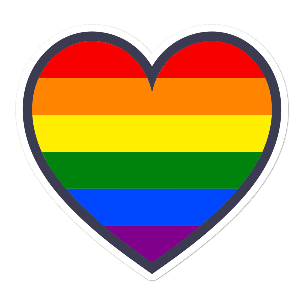 מדבקה לב גאווה