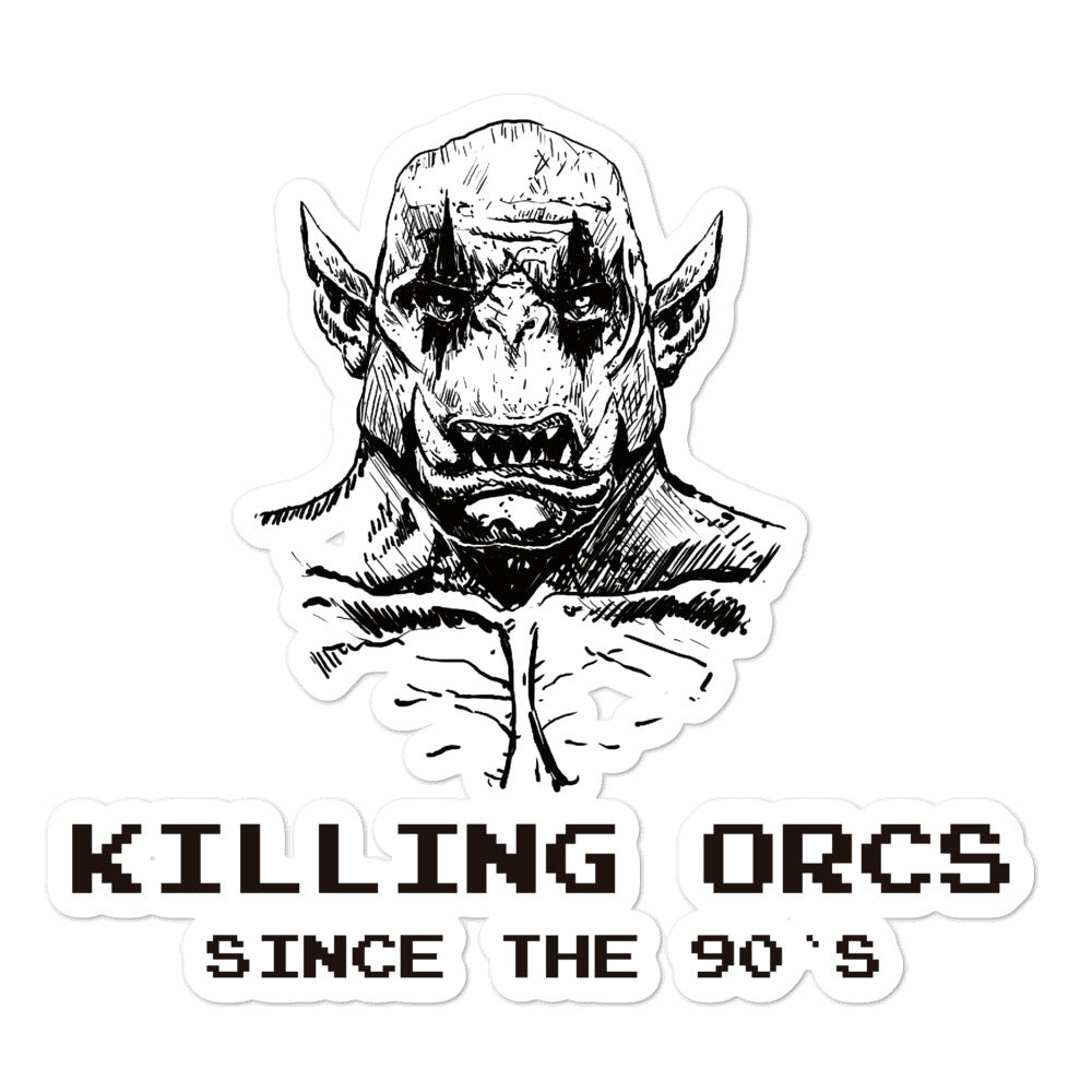 מדבקה KILLING ORCS