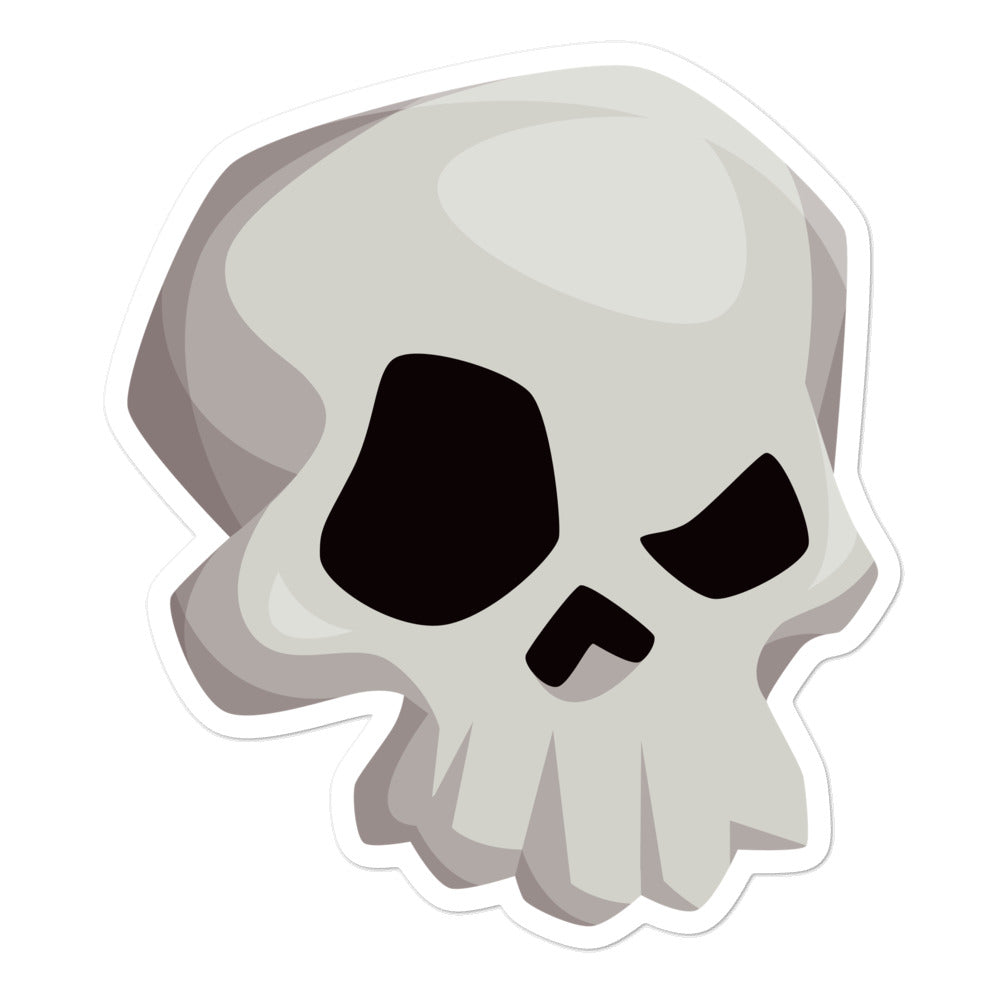 מדבקה גולגולת