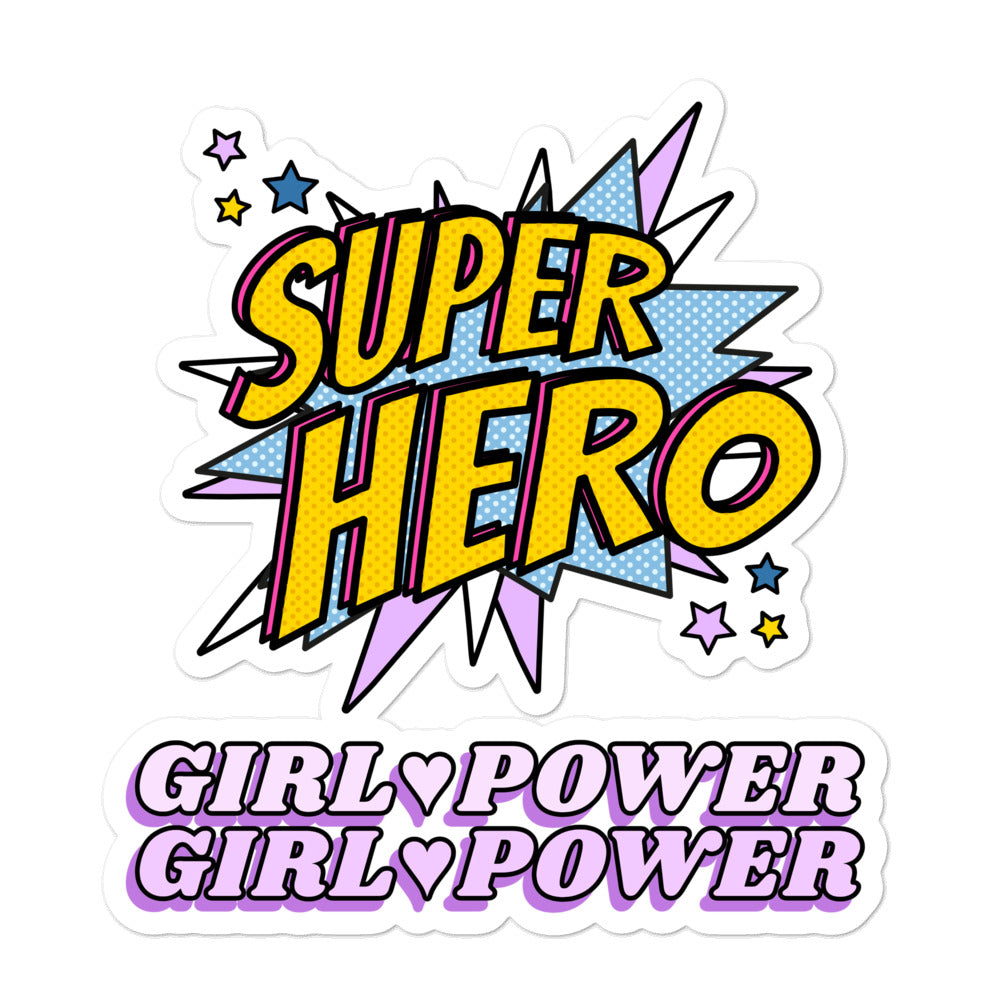 מדבקה Girl Power