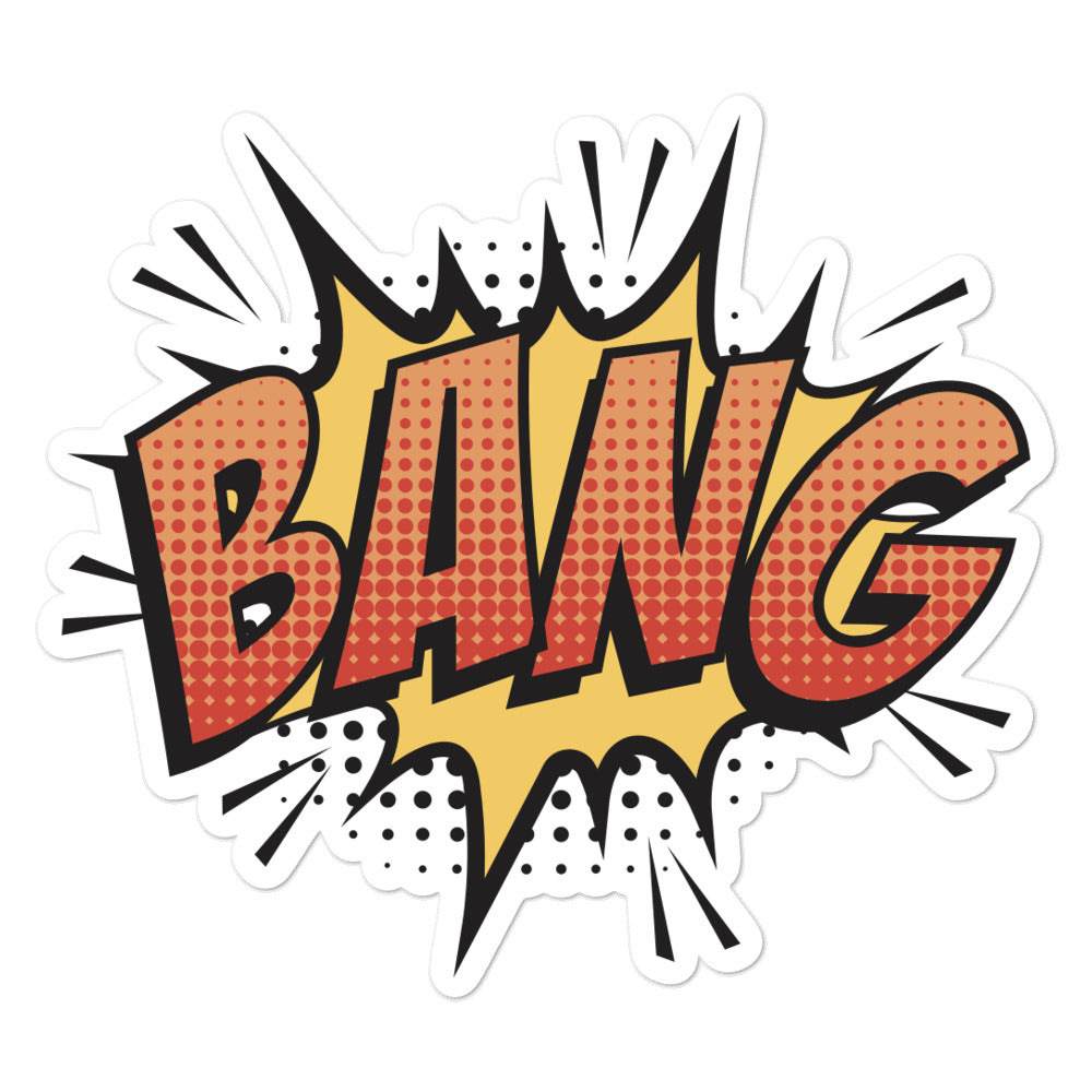 מדבקה BANG