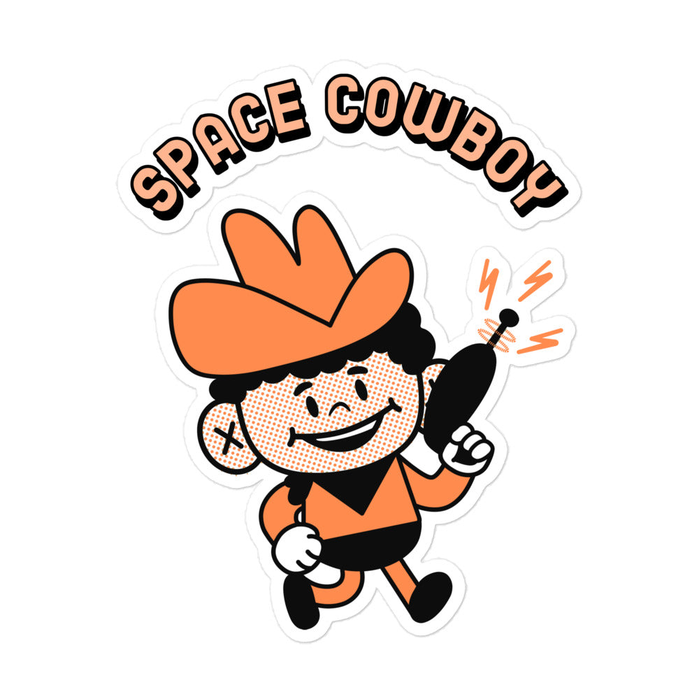 מדבקה SPACE COWBOY