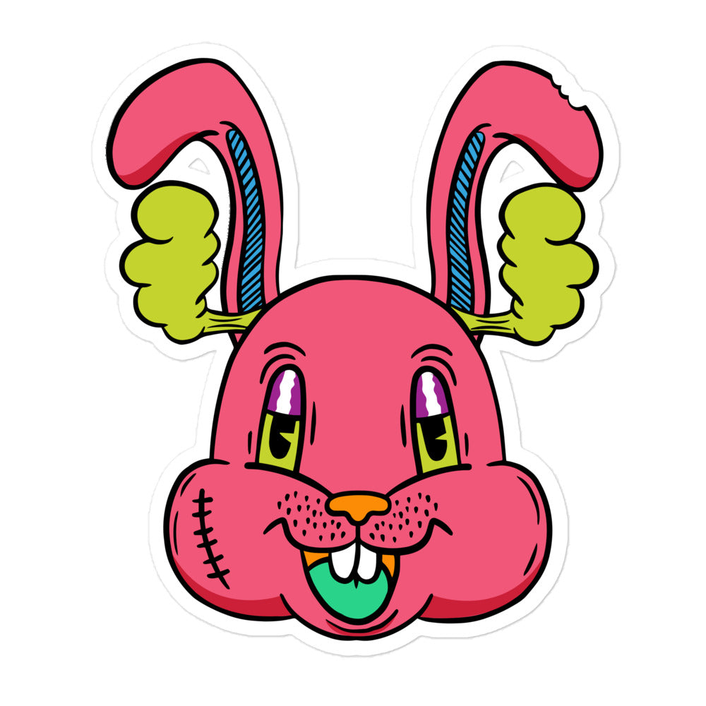 מדבקה ארנב מסטול