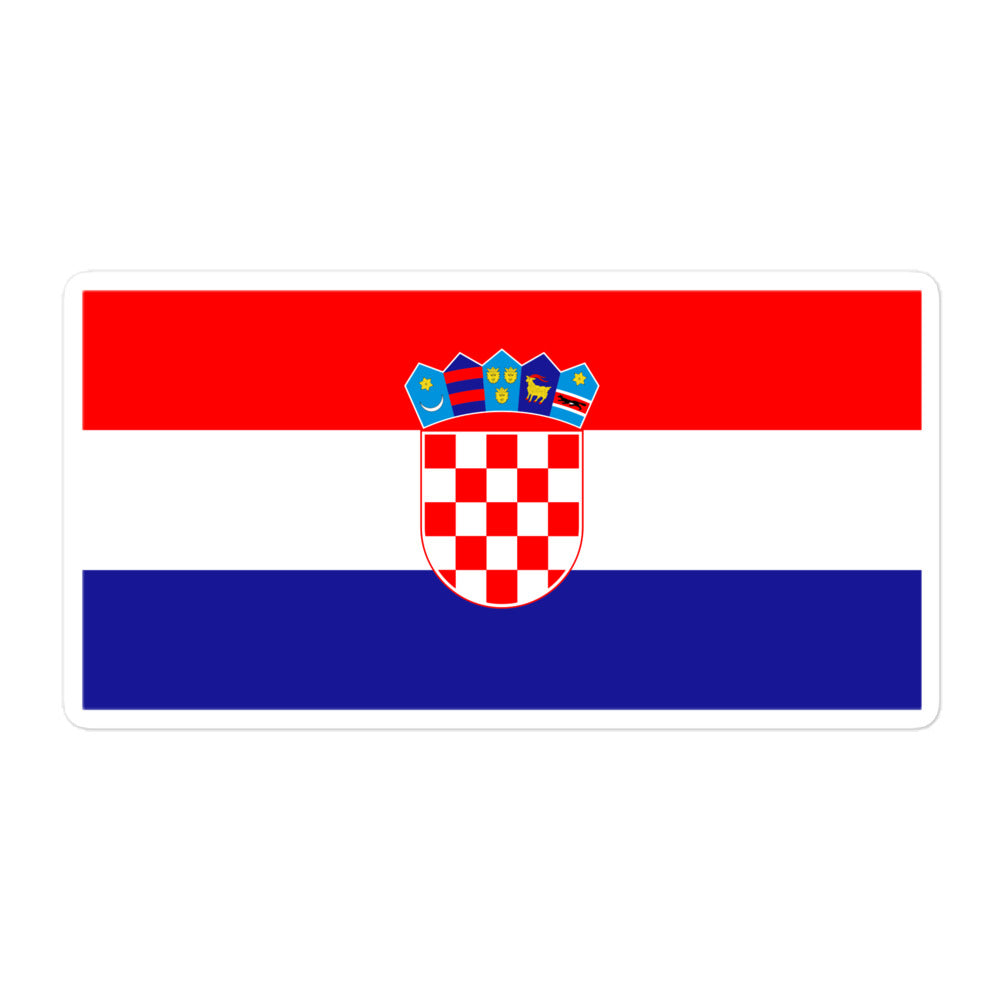 מדבקה דגל קרואטיה