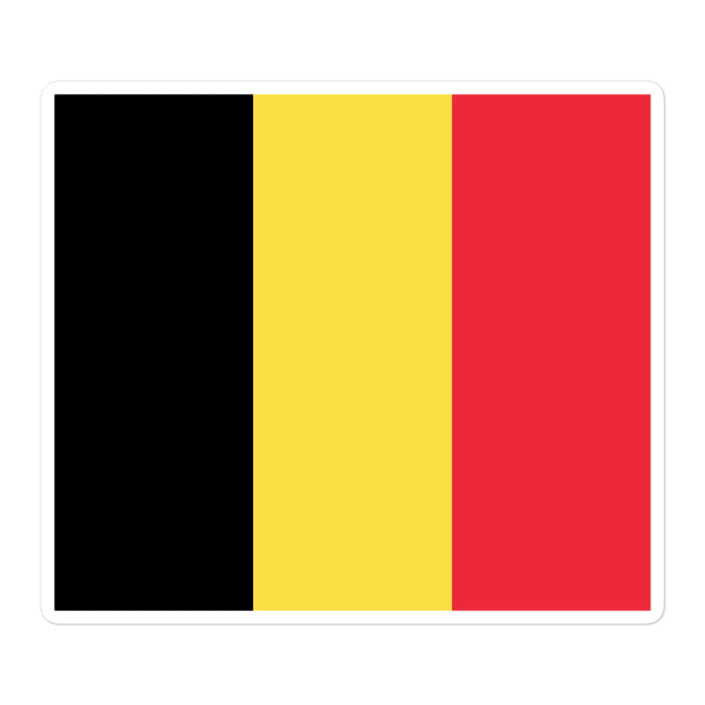 מדבקה דגל בלגיה