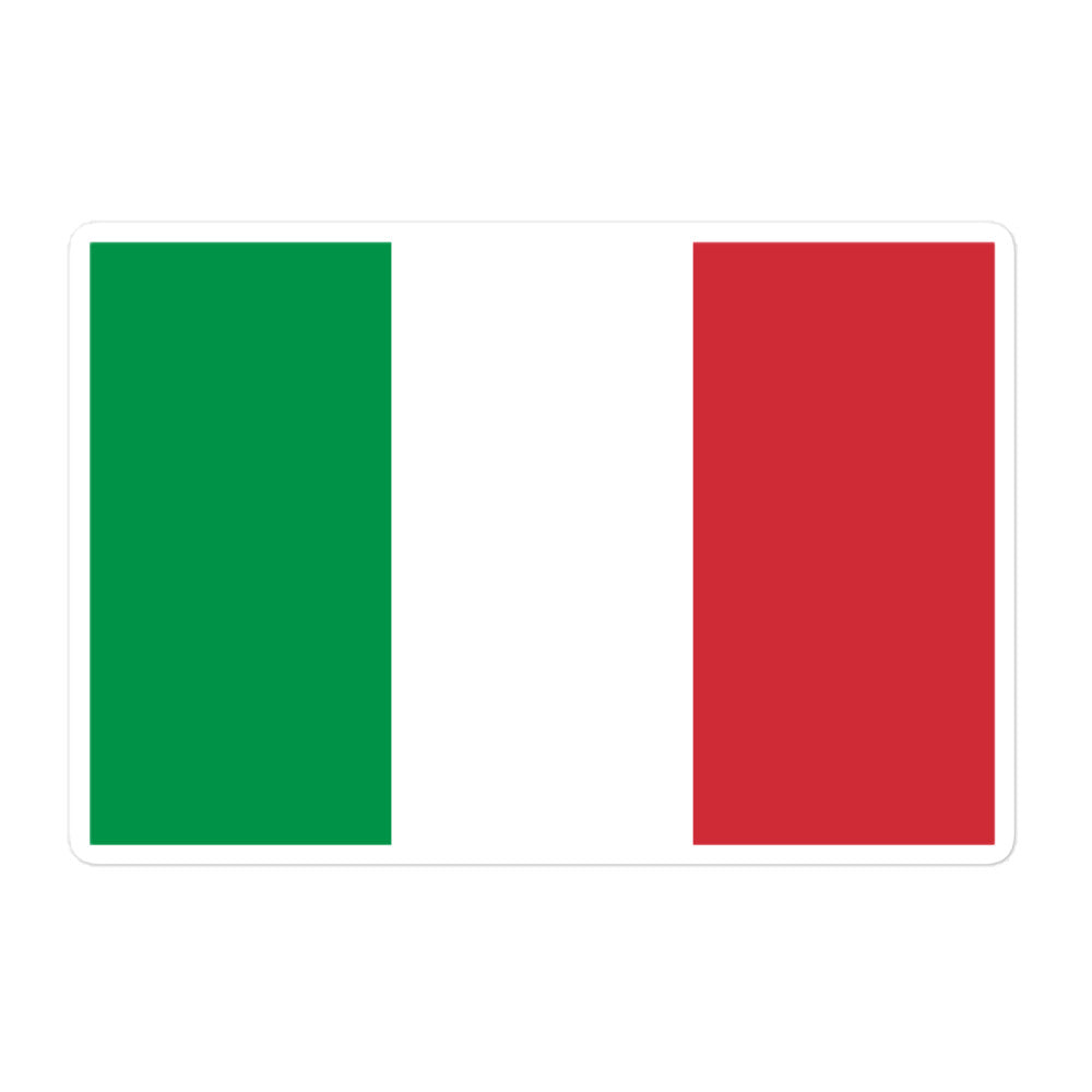 מדבקה דגל איטליה