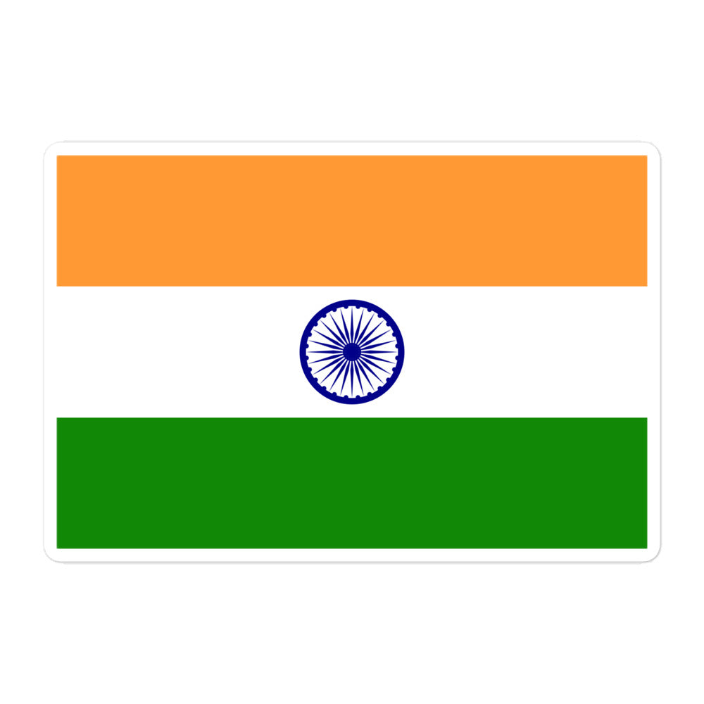 מדבקה דגל הודו
