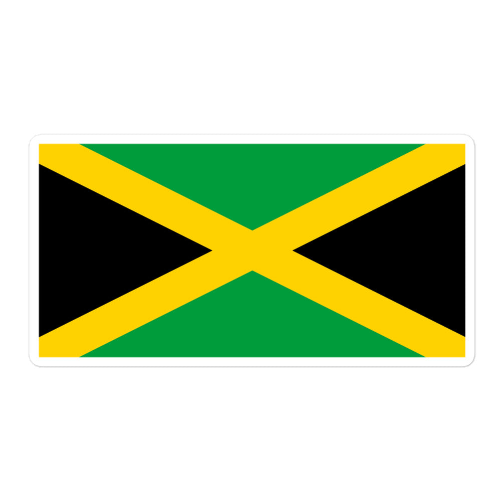 מדבקה דגל ג'מייקה