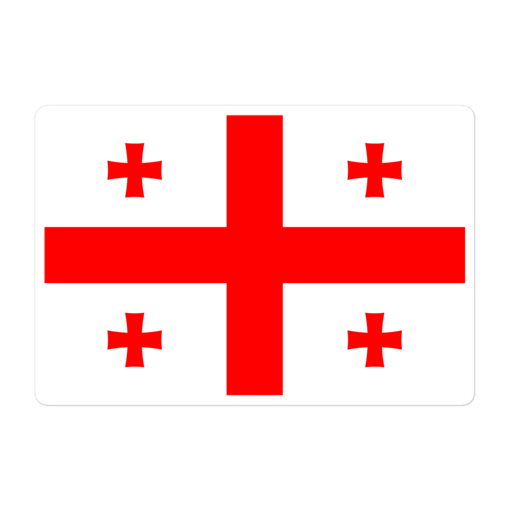 מדבקה דגל גאורגיה