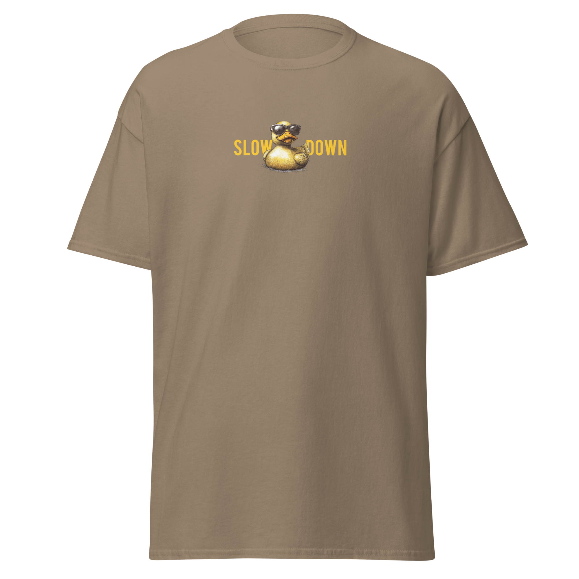 SLOW DOWN duck shirt